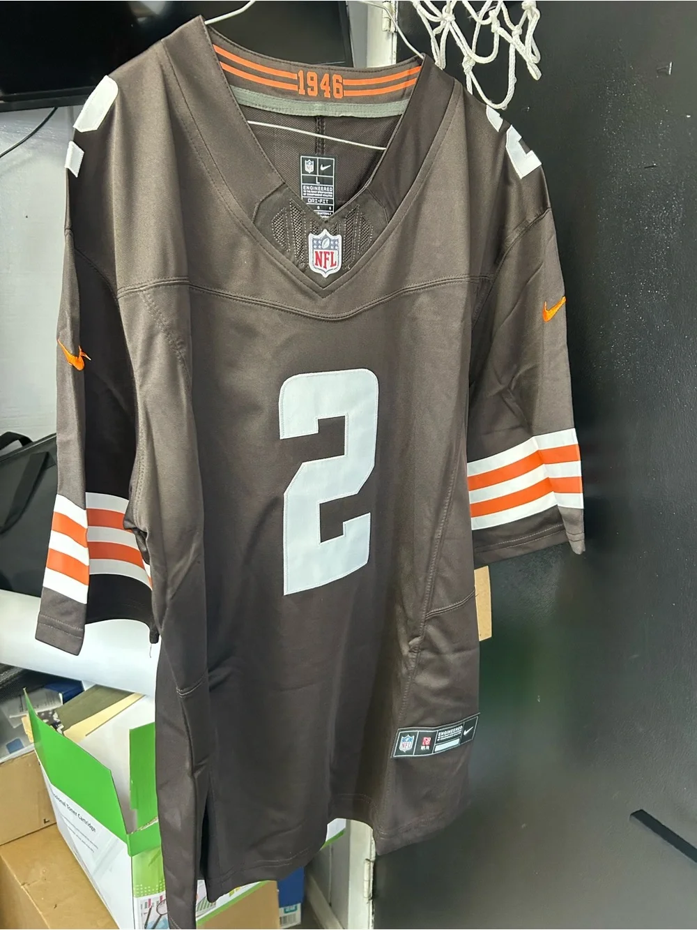 Nike NFL Cleveland Browns Shedeur Sanders #2 jersey